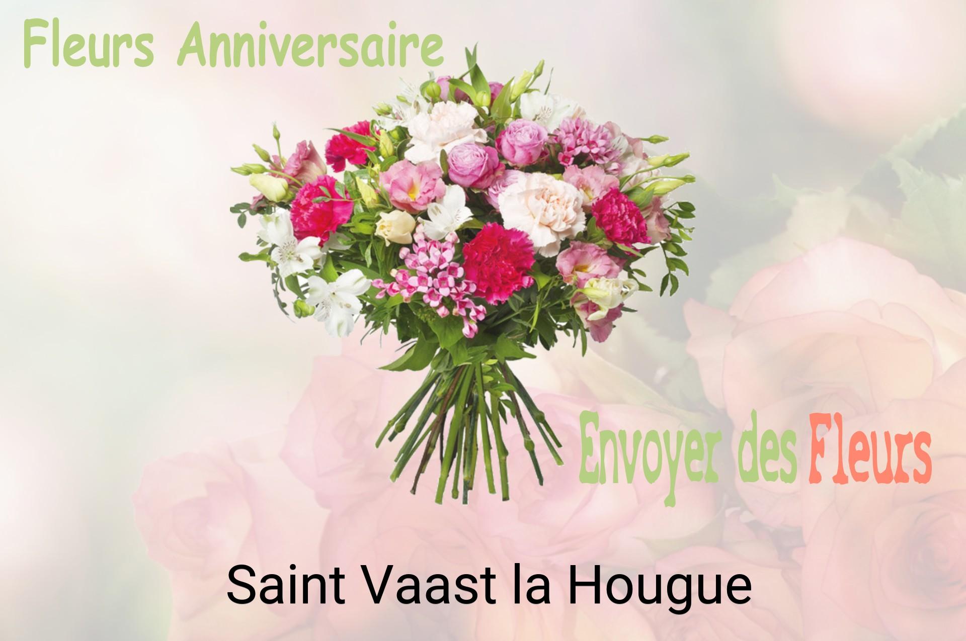 Bouquet de fleurs d’anniversaire livré à Saint-Vaast-la-Hougue